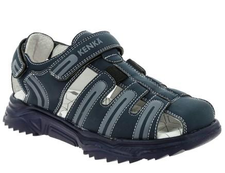 "KENKÄ"  XHK_1611_navy туфли летние (поступление 31.05.2021г.) цена 1950руб.