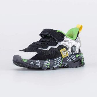 КОТОФЕЙ 644400-72 чер-сер полуботинки школьные, р.31-36 (поступление 27.04.2023г.) цена 2990руб.