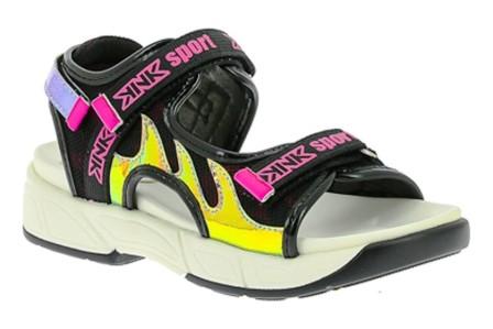 KENKA артикул RWZ_9881-05_black-fuxia туфли летние (поступление 04.05.2022г.) цена 2150руб.
