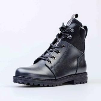 с 36 по 37,5 КОТОФЕЙ 652164-31 серый ботинки школьные Нат. кожа, 36-37,5 (поступление 05.03.2021г.) цена 3600руб.