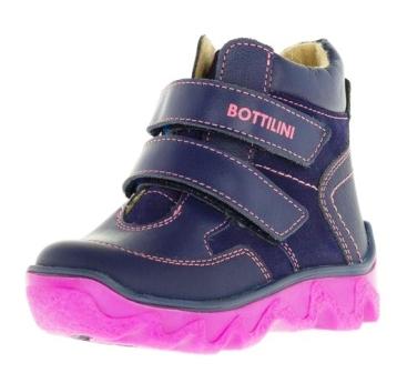Bottilini BL-271(12) Ботинки цвет черника (байка) (р.23-30)  (поступление 17.02.2022г.) цена 3150руб.