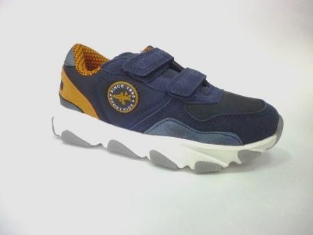 BI&KI A-B005-22-D Кроссовки мал.28-35 Т.Синий   (поступление 20.08.2019г.)  цена  1550руб.