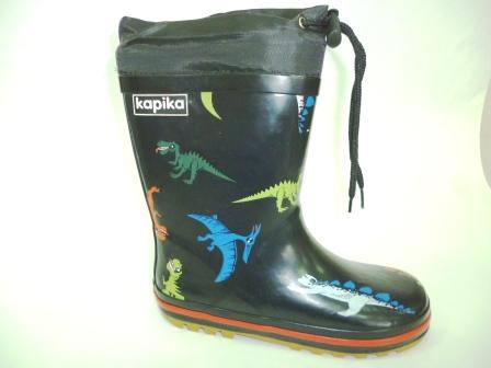 KAPIKA Сапоги резиновые (черный) р.31-35  1091 (поступление 27.03.2020г.)  цена  1020руб.