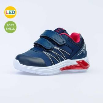 КОТОФЕЙ 344288-71 син-кра полуботинки малодетско-дошкольные Комбинирован. 25-30 (поступление 25.08.2020г.) цена 2150руб.