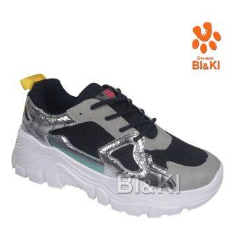BI&KI  Полуботинки р.36-41 артикул  A-B00810-B черный (поступление 28.04.2021г.) цена 2200руб.