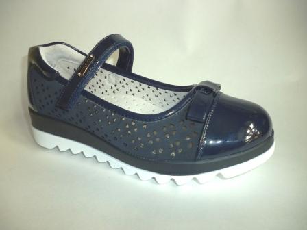 Туфли детские ТМ"INDIGO KIDS" 32-606В/12 синий (поступление 18.07.2019г.) цена 1690руб.