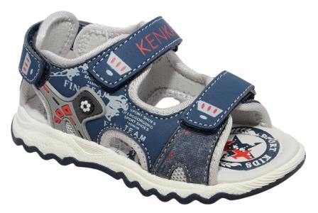 KENKÄ HUX_36397_navy туфли летние дошкольные (р.27-32) (поступление 05.05.2020г.)  цена  1300руб.