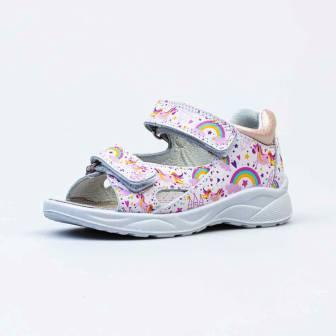 с 25 по 29 КОТОФЕЙ  322143-21 белый туфли летние малодетско-дошкольные Нат. кожа, 25-29 (поступление 05.03.2021г.) цена 2700руб.