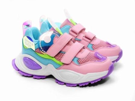 Полуботинки TM"INDIGO KIDS" р.31-36 артикул 92-300B розовый/мультиколор (поступление 21.03.2022г.) цена 2900руб.