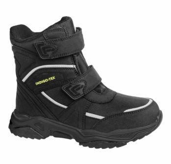 INDIGO KIDS Зима 75-0003C/8 Ботинки детские Tex (чёрный), р.37-40 (поступление 02.11.2021г.) цена 4050руб.