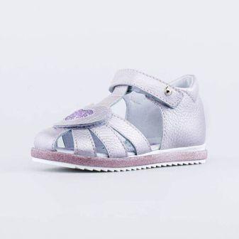 КОТОФЕЙ 322167-22 сиреневый туфли летние малодетско-дошкольные нат. кожа, р.25-29 (поступление 27.04.2023г.) цена 3490руб.