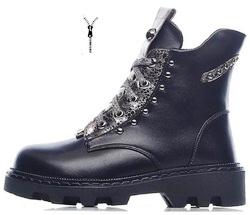 INDIGO KIDS 52-0007A/10 Ботинки детские TM"INDIGO KIDS" (Чёрный, 33-37) (поступление 07.09.2020г.) цена 2950руб.