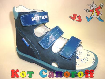 Bottilini Сандалии 157(8) синие (поступление 08.03.2019г.)