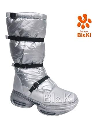 BI&KI Зима A-B00943-F Сапоги р.33-38 Серебряный (поступление 30.09.2021г.) цена 4800руб.