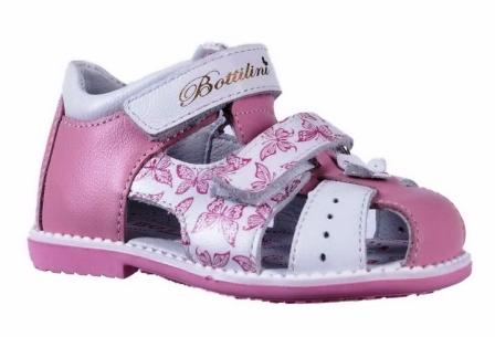 Bottilini O-221(13) Сандалии цвет розово-белый (р.19-24) (поступление 07.05.2022г.) цена 2900руб.