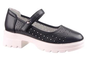 Tom&Miki T-10688-D Туфли 33-38 р  Чёрный (поступление 01.08.2023г.) цена 1750руб. 