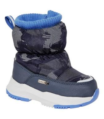 KENKÄ  PVI_2112-2_navy-blue сапоги (24103) цена 4150руб.