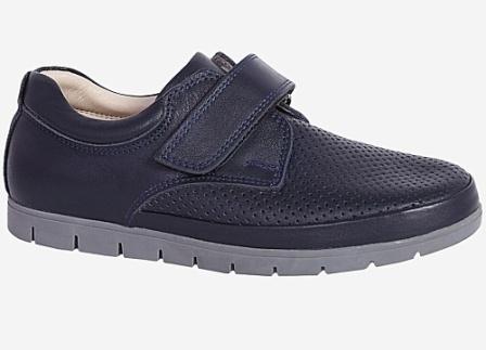 KAPIKA Полуботинки р.31-35 артикул 23857т-1 (синий) (240722) цена 4850руб. 