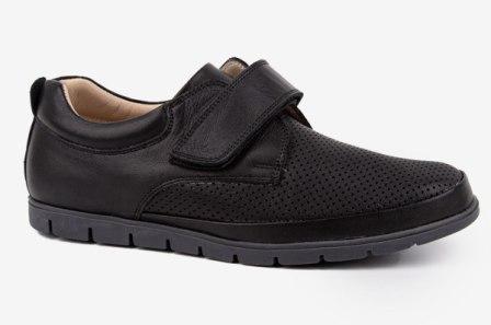 KAPIKA Полуботинки р.38-40 артикул 24657т-2 (черный) (240722) цена 5450руб. 