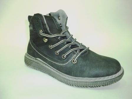 BI&KI  B-5996-A Ботинки 33-38 р.р Чёрный  (поступление 20.08.2019г.)  цена  1600руб.