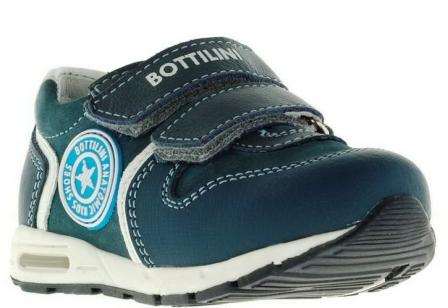 Bottilini Полуботинки (р.21-26)  BL-216(3) синий (поступление 10.05.2021г.) цена 2500руб.