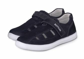 Bottilini BS-268(4) полуботинки цвет черный (нубук) (р.31-34) (поступление 28.07.2022г.) цена 3650руб.